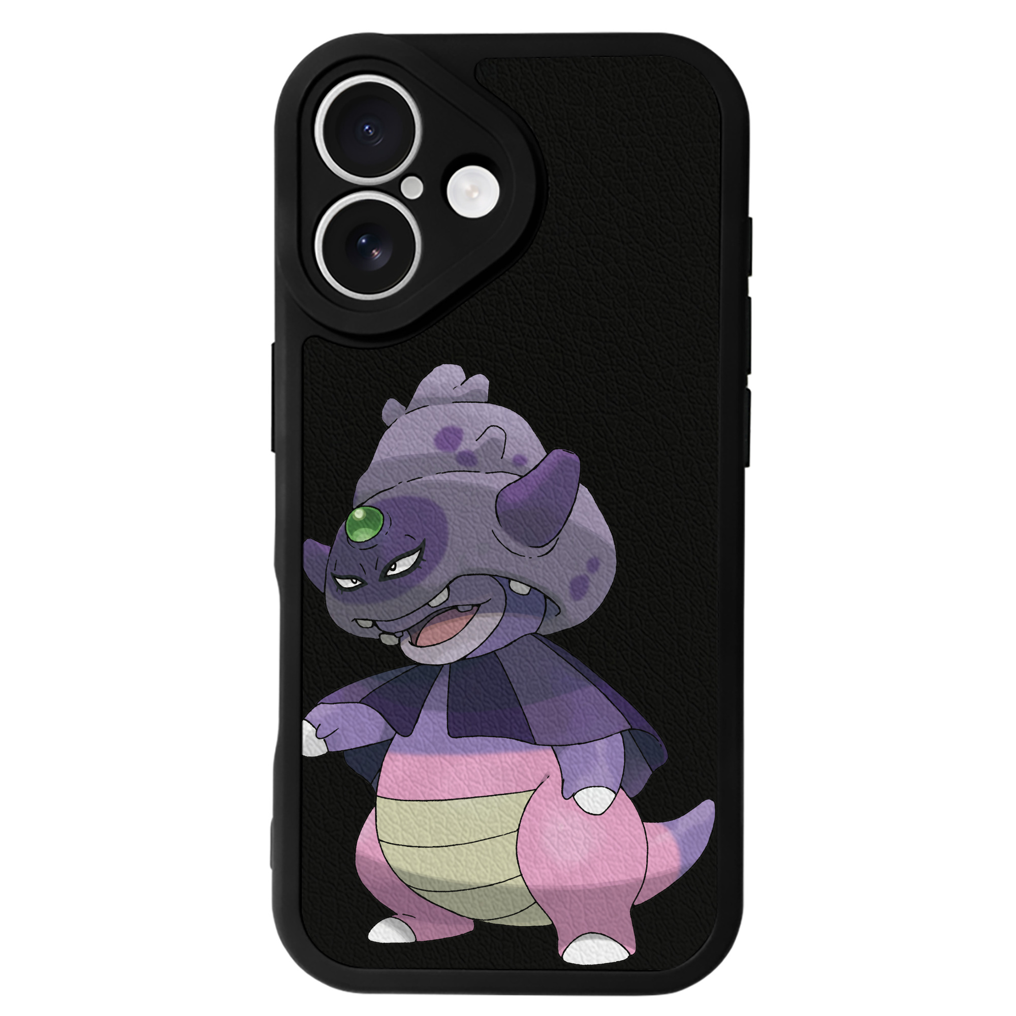 （画像用） ポケットモンスター Pokémon 【iPhone 16シリーズ対応】シリコンスマホケース（レザー調） 材質：シリコン